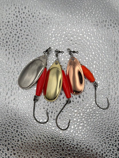Orange "Torpedo" Spinners
