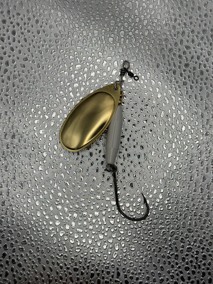 Pearl White "Torpedo" Spinners