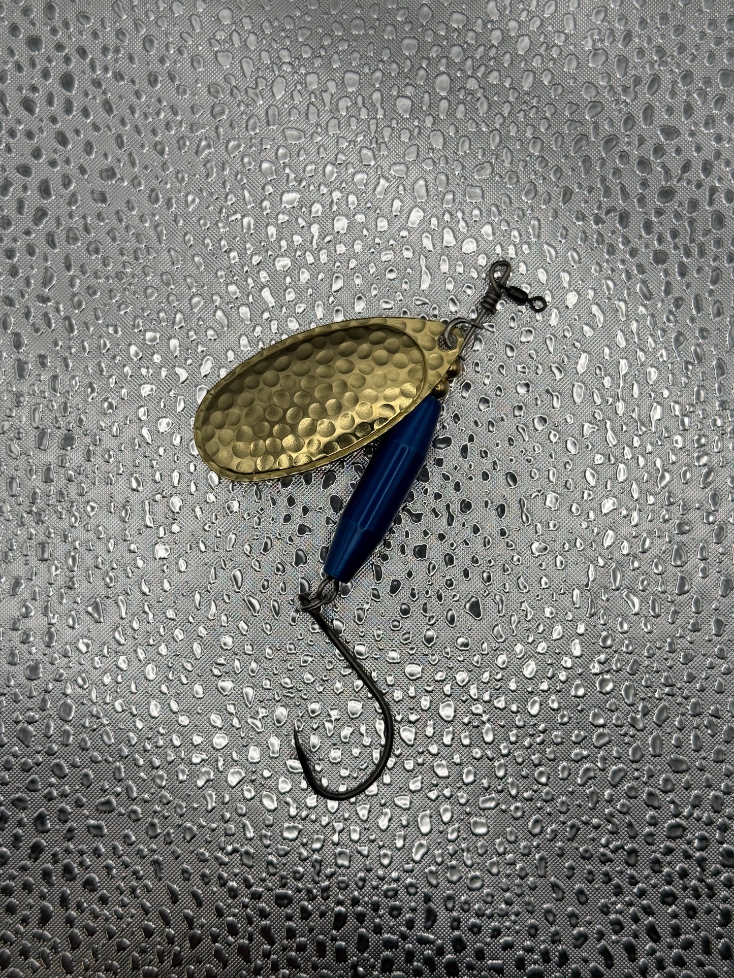 Blue "Torpedo" Spinners
